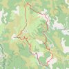Montsèlgues (boules de Gargantua et Thines) GPS track, route, trail