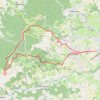 Monts du lyonnais - vaugneray - malval - balmont - jumeaux GPS track, route, trail