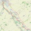 Chemin de Compostelle, Voie de Vézelay GR654 De Châlons-en-Champagne à La Chaussée-sur-Marne GPS track, route, trail