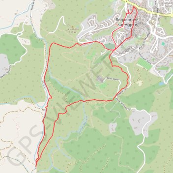 Randonnée nocturne des Lucioles - Parcours C GPS track, route, trail