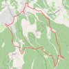 Autour de Saint Gens GPS track, route, trail