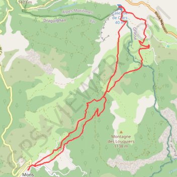Les mégalhites de Mons GPS track, route, trail