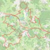Monts de Guéret GPS track, route, trail