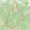 Le rocher des deux trous GPS track, route, trail