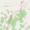 2013LacduMagrePeyrebrune GPS track, route, trail