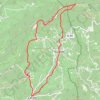 Crête de Saint Amand GPS track, route, trail