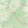 GR5 De Dieuze (Moselle) à Andlau (Bas-Rhin) GPS track, route, trail