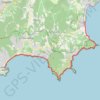 Cavalaire Pampelonne GPS track, route, trail