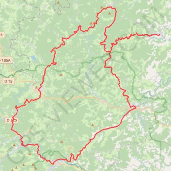 * 2018 Boutières GPS track, route, trail