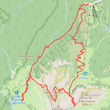 Petite sambuy GPS track, route, trail