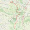 GR36 De Putanges-Pont-Ecrepin (Orne) à Mont-Saint-Jean (Sarthe) GPS track, route, trail