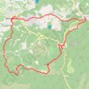 Bonnieux-grotte des brigands GPS track, route, trail