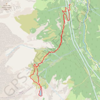 Pic de Bastampe GPS track, route, trail