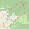 Les bacs de Montmeyre GPS track, route, trail
