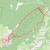 Arête de Bérard et dalles du Charmant Som GPS track, route, trail