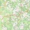 St Jacques de Compostelle -Les Estrets-Ferme Gentiane Etape 5 GPS track, route, trail