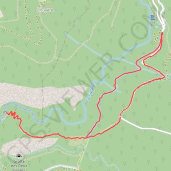 Arche du Ponadieu GPS track, route, trail