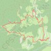 Le lac du Clou - Arêches GPS track, route, trail