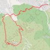 MONT CHAUVE TOURRETTE LEVENS 06 GPS track, route, trail