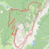 Le Rocher du Midi par la Cheminée du Paradis GPS track, route, trail