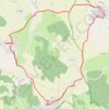 Rando Contournat Busseol 11.5km modif GPS track, route, trail