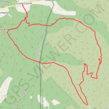 Le Tour des fours à Cade GPS track, route, trail