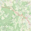 De Châteauvillain à Langres GPS track, route, trail
