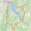 Le Semnoz, tour du lac d'Annecy GPS track, route, trail