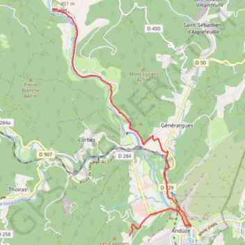 Brouter_1507108436355_0 GPS track, route, trail