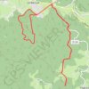 Croix de Chaubouret GPS track, route, trail