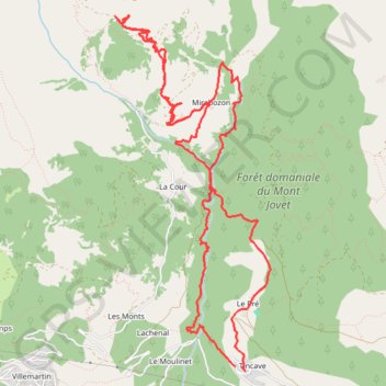 23 janv. 2021 à 10:42:54 GPS track, route, trail