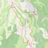 Les Couronnes - Florac GPS track, route, trail