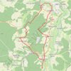 Au Pays de Jehanne d'Arc (Sud) - Maxey-sur-Vaise GPS track, route, trail