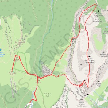 Dent de crolles GPS track, route, trail