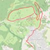 La Roche Blanche Gergovie GPS track, route, trail