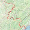 EJ PEDESTRE DOLE - NYON GPS track, route, trail