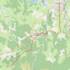 Chemin de Stevenson - Langogne vers Fouzillac GPS track, route, trail