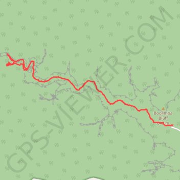 Big Bend Walk - Carnarvon Upper Gorge GPS track, route, trail