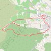 Beaumont de Pertuis - La Chapelle Sainte Croix GPS track, route, trail