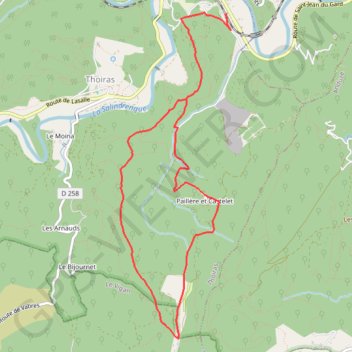 SR 161 100 GPS track, route, trail