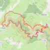Belvédère de Blandas - Vissec - Navacelles GPS track, route, trail