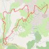 Péone - Montagne de l'Estrop GPS track, route, trail