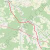 De Bar-sur-Aube à Châteauvillain GPS track, route, trail