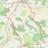 Penne-d'Agenais, Auradou, dans les coteaux nord du Pays de Serres - Pays de la vallée du Lot GPS track, route, trail