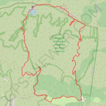 Bastidon du Pradon GPS track, route, trail