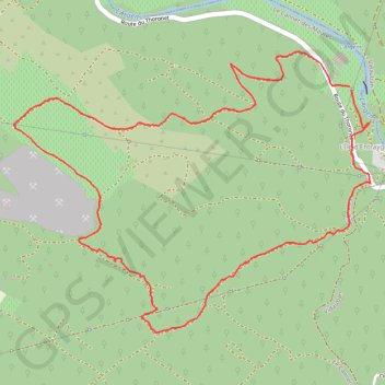 Barrage d'Entraygues GPS track, route, trail