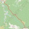 Le Roc de France ou de Frausa GPS track, route, trail