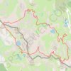 Giro dei laghi Lausfer par Santa Anna GPS track, route, trail