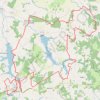 Autour des lacs de Haute-Charente GPS track, route, trail