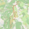 Cime de Roccassiéra et Mont Férion depuis Coaraze GPS track, route, trail